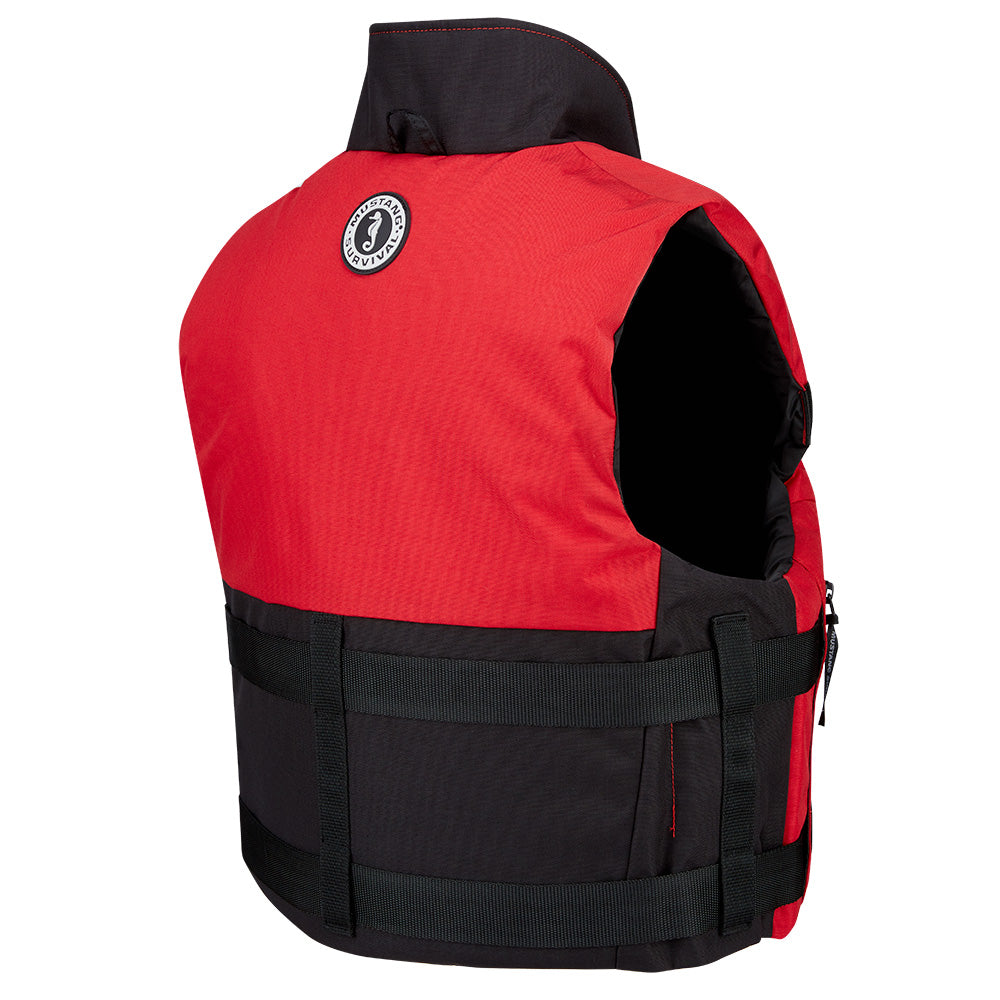 Mustang Accel 100 Foam Fishing Vest - Small - Red-Black [MV462602-123-S-216] Mustang Survival