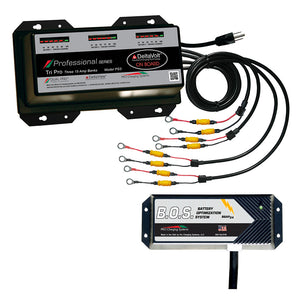 Dual Pro PS3 3 Bank Battery Charger w/2 Bank B.O.S. [PS3/BOS12V2] - BuoyMart.com  Battery Chargers Dual Pro