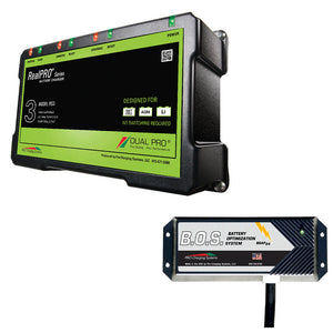 Dual Pro RS3 3 Bank Battery Charger w/3 Bank B.O.S. [RS3/BOS12V3] - BuoyMart.com  Battery Chargers Dual Pro