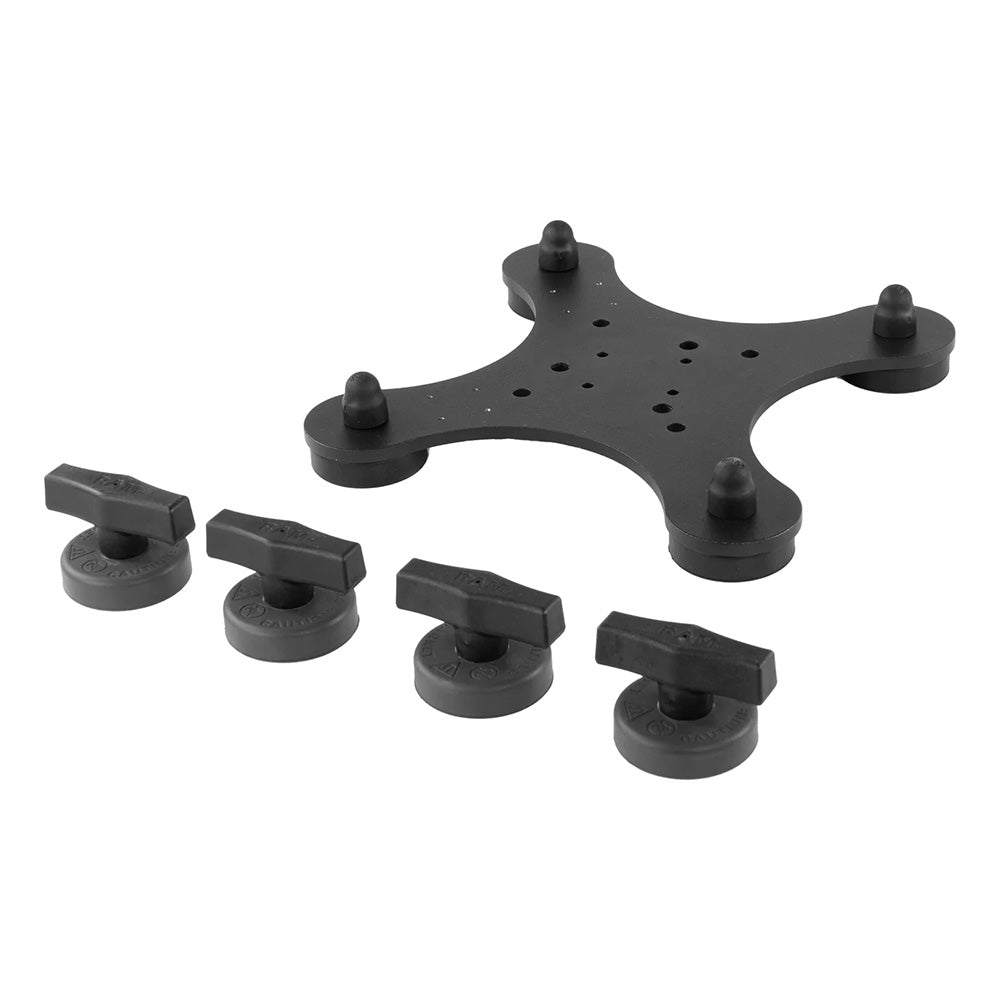 RAM Mount RAM Tough-Mag 48MM 4-Point Magnetic Mounting Base [RAM-MAG48-4U] - BuoyMart.com  Surface Mount RAM Mounting Systems