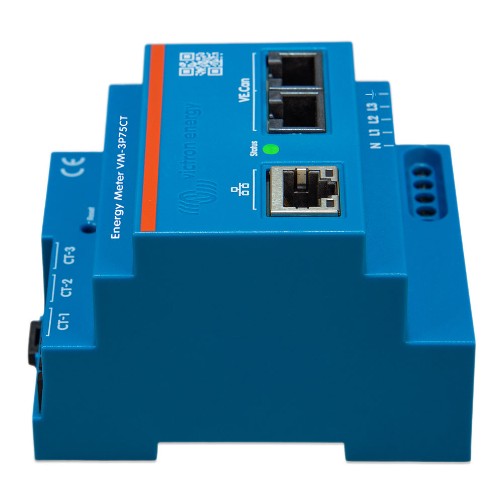 Victron Energy Meter VM-3P75CT Single + 3-Phase [REL200300100] - BuoyMart.com  Meters & Monitoring Victron Energy