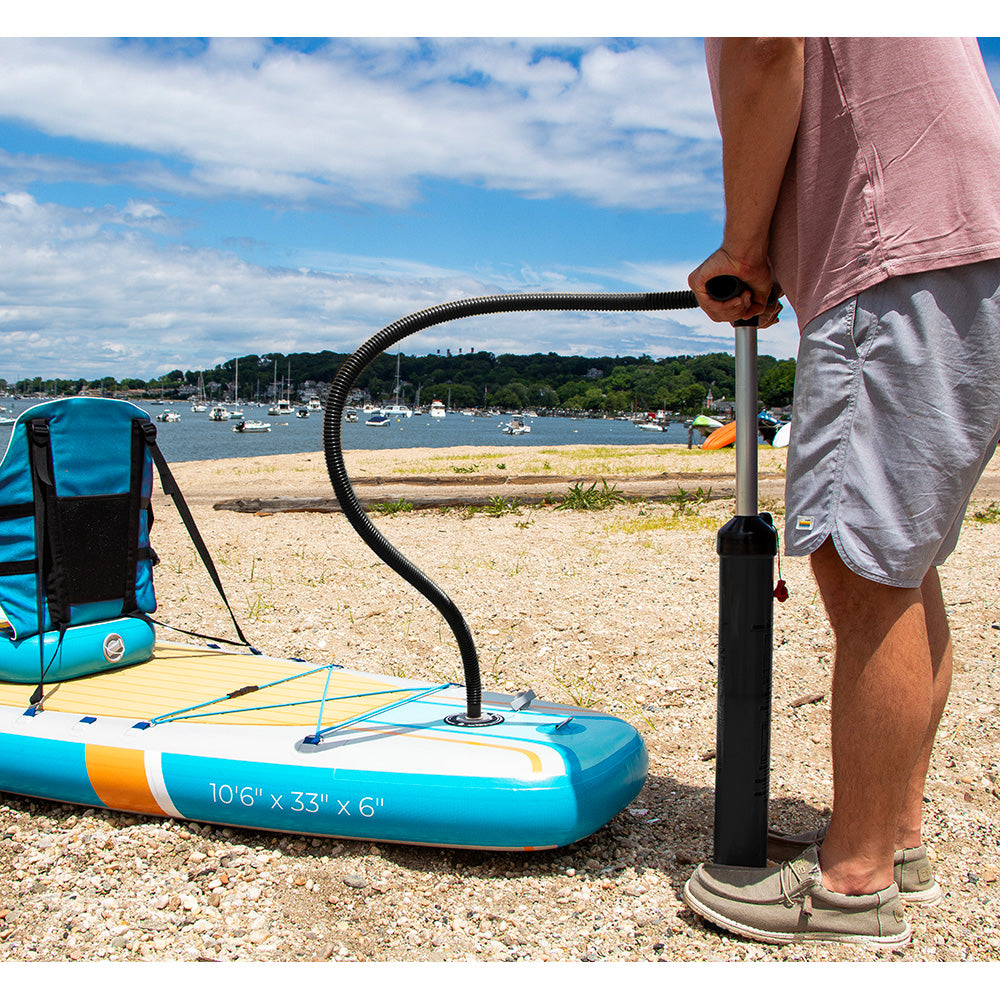 Solstice Watersports 10'6" Rambler Inflatable Stand-Up Paddleboard/Kayak 2-In-1 Kit w/Seat  Convertible Paddle - Orange [36201] - BuoyMart.com  Inflatable Kayaks/SUPs Solstice Watersports