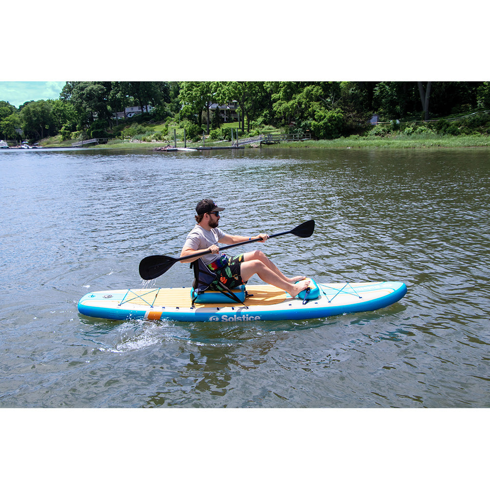 Solstice Watersports 10'6" Rambler Inflatable Stand-Up Paddleboard/Kayak 2-In-1 Kit w/Seat  Convertible Paddle - Orange [36201] - BuoyMart.com  Inflatable Kayaks/SUPs Solstice Watersports