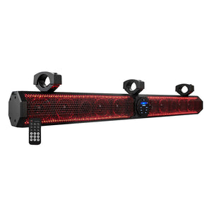 DS18 37" Marine Amplified Sound Bar w/Bluetooth 1200W w/10 Speaker System  RGB LED [SB37BTXRGB] DS18