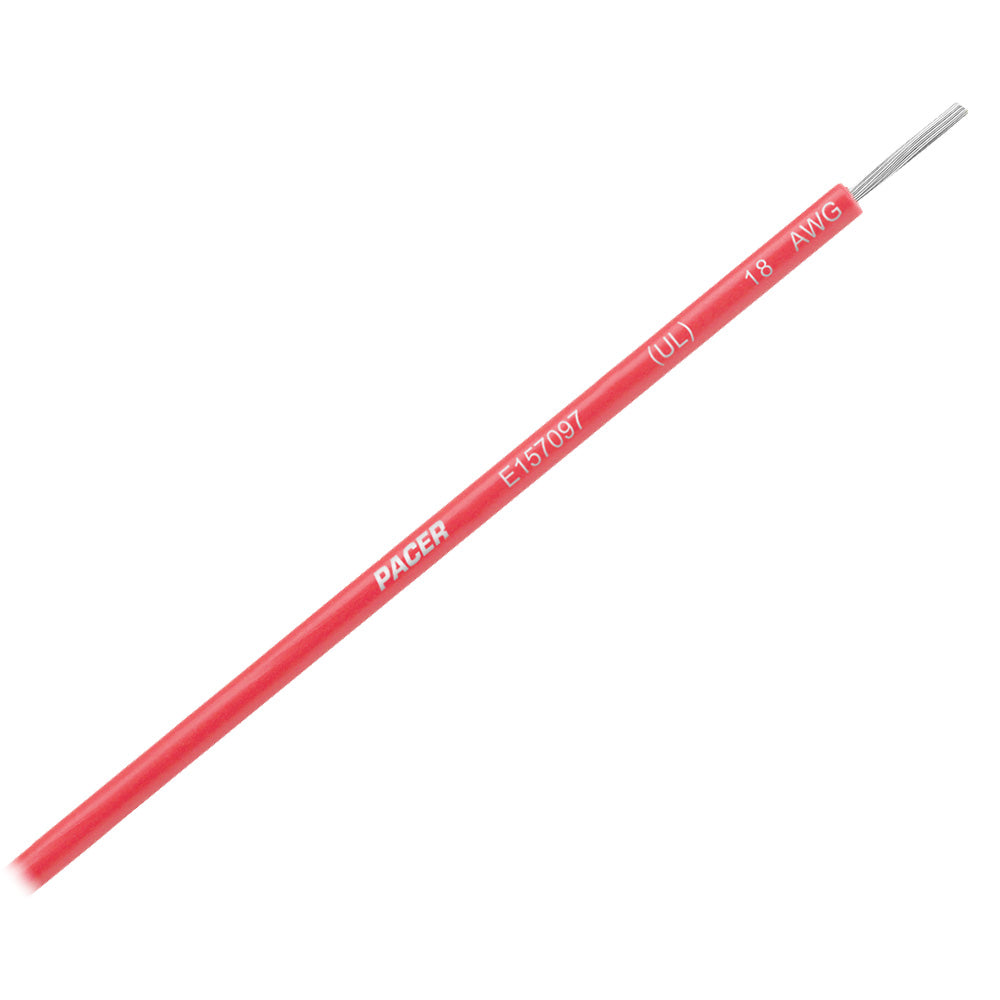 Pacer Red 18 AWG UL Marine Wire - 35' [WUL18RD-35] - BuoyMart.com  Wire Pacer Group