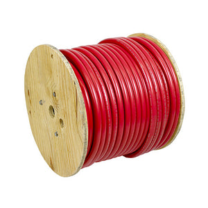Pacer Red 1/0 AWG Battery Cable - 250' [WUL1/0RD-250] - BuoyMart.com  Wire Pacer Group