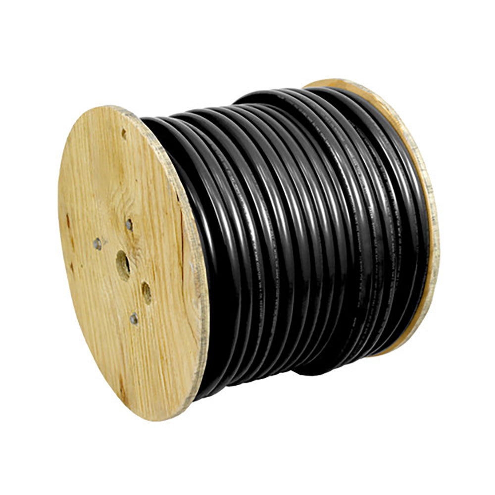 Pacer Black 1/0 AWG Battery Cable - 250' [WUL1/0BK-250] - BuoyMart.com  Wire Pacer Group