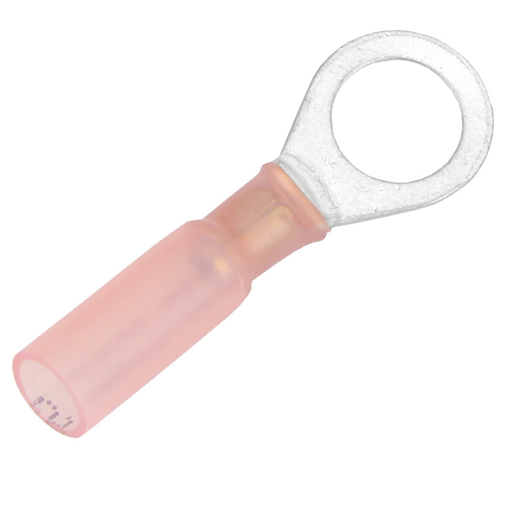 Pacer 22-18 AWG Heat Shrink Ring Terminal - 5/16" Stud Size - 25 Pack [TE18-56R-25] - BuoyMart.com  Terminals Pacer Group