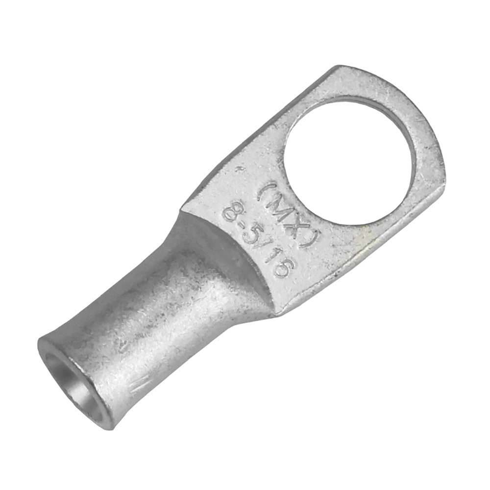 Pacer Tinned Lug 8 AWG - 5/16" Stud Size - 10 Pack [TAE8-56R-10] - BuoyMart.com  Terminals Pacer Group