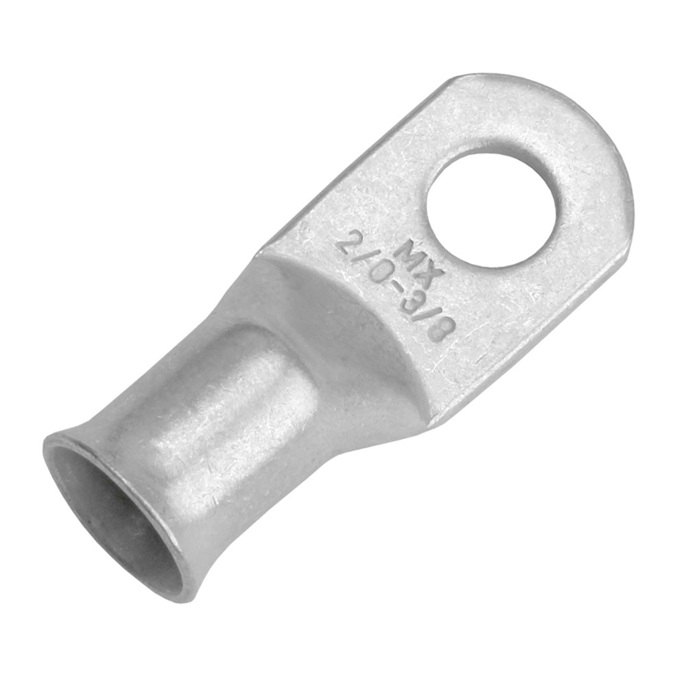 Pacer Tinned Lug 2/0 AWG - 3/8" Stud Size - 10 Pack [TAE2/0-38R-10] - BuoyMart.com  Terminals Pacer Group