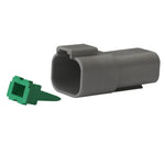 Pacer Deutsch DT Receptacle  Wedge Lock Kit - 4 Position - 10 Pack [TDT04-4P-10] - BuoyMart.com  Terminals Pacer Group