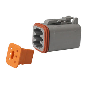 Pacer Deutsch DT Plug  Wedge Lock Kit - 6 Position - 5 Pack [TDT06-6S-5] - BuoyMart.com  Terminals Pacer Group