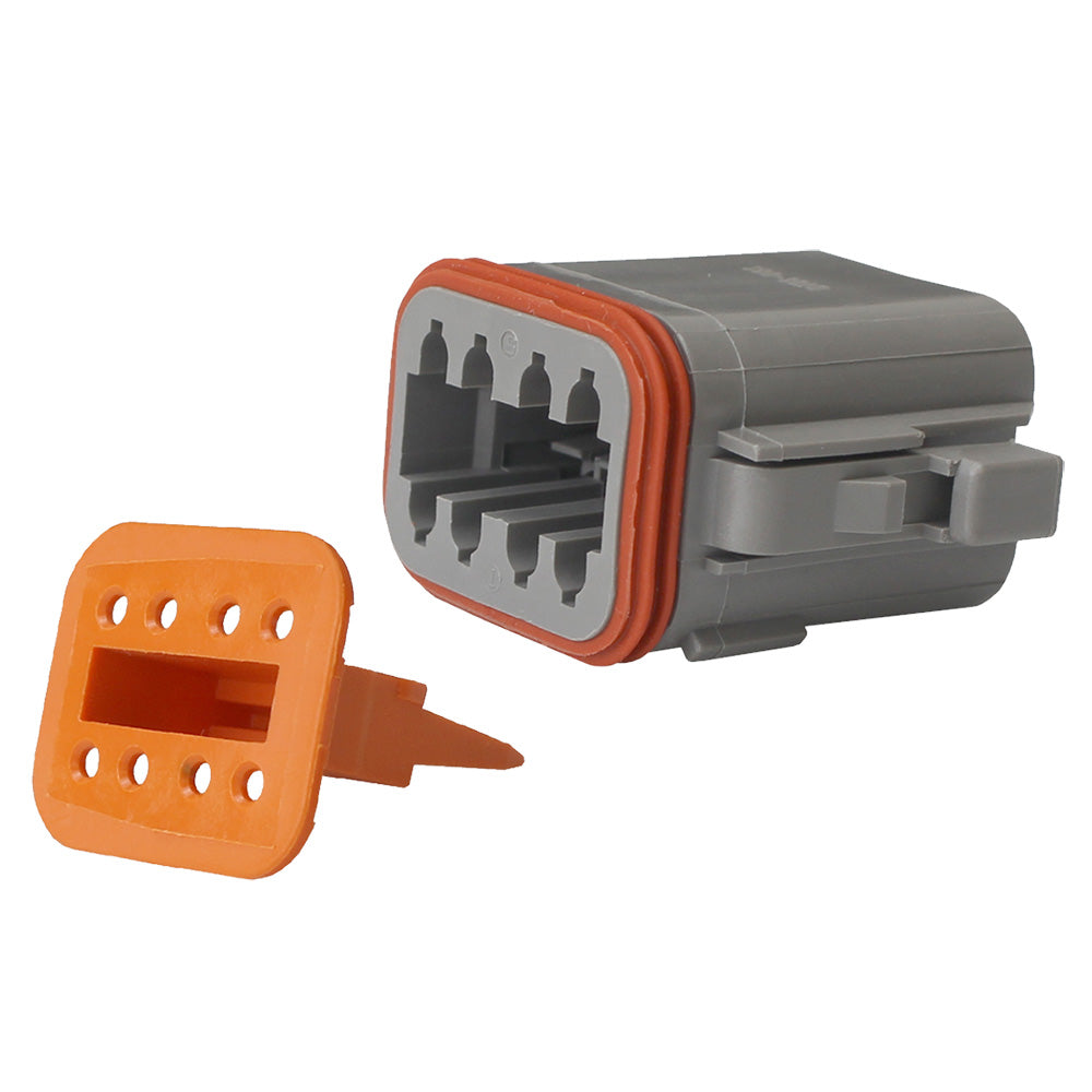 Pacer Deutsch DT Plug  Wedge Lock Kit - 8 Position - 5 Pack [TDT06-8S-5] - BuoyMart.com  Terminals Pacer Group