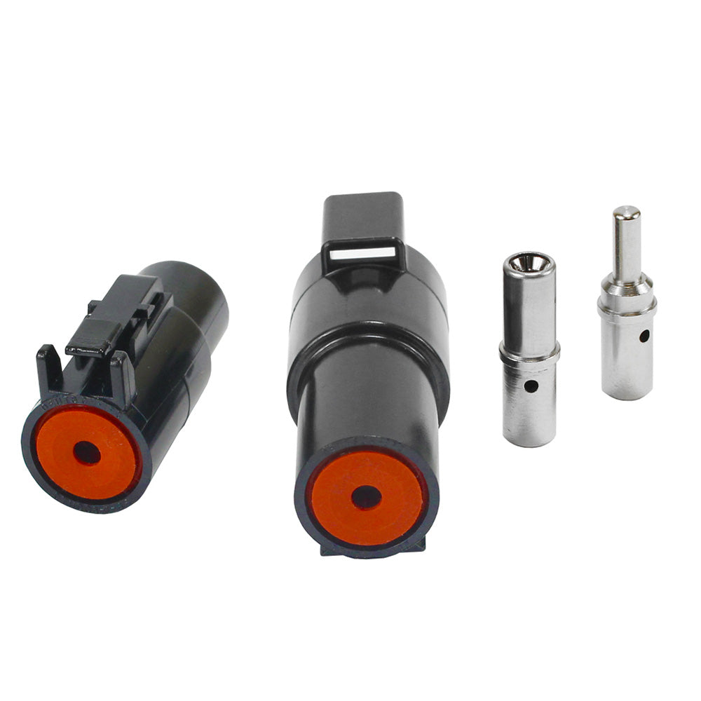 Pacer Deutsch 10-8 AWG DTHD Power Plug  Receptacle w/Pin  Socket [TDTHD-1-8KT] - BuoyMart.com  Terminals Pacer Group