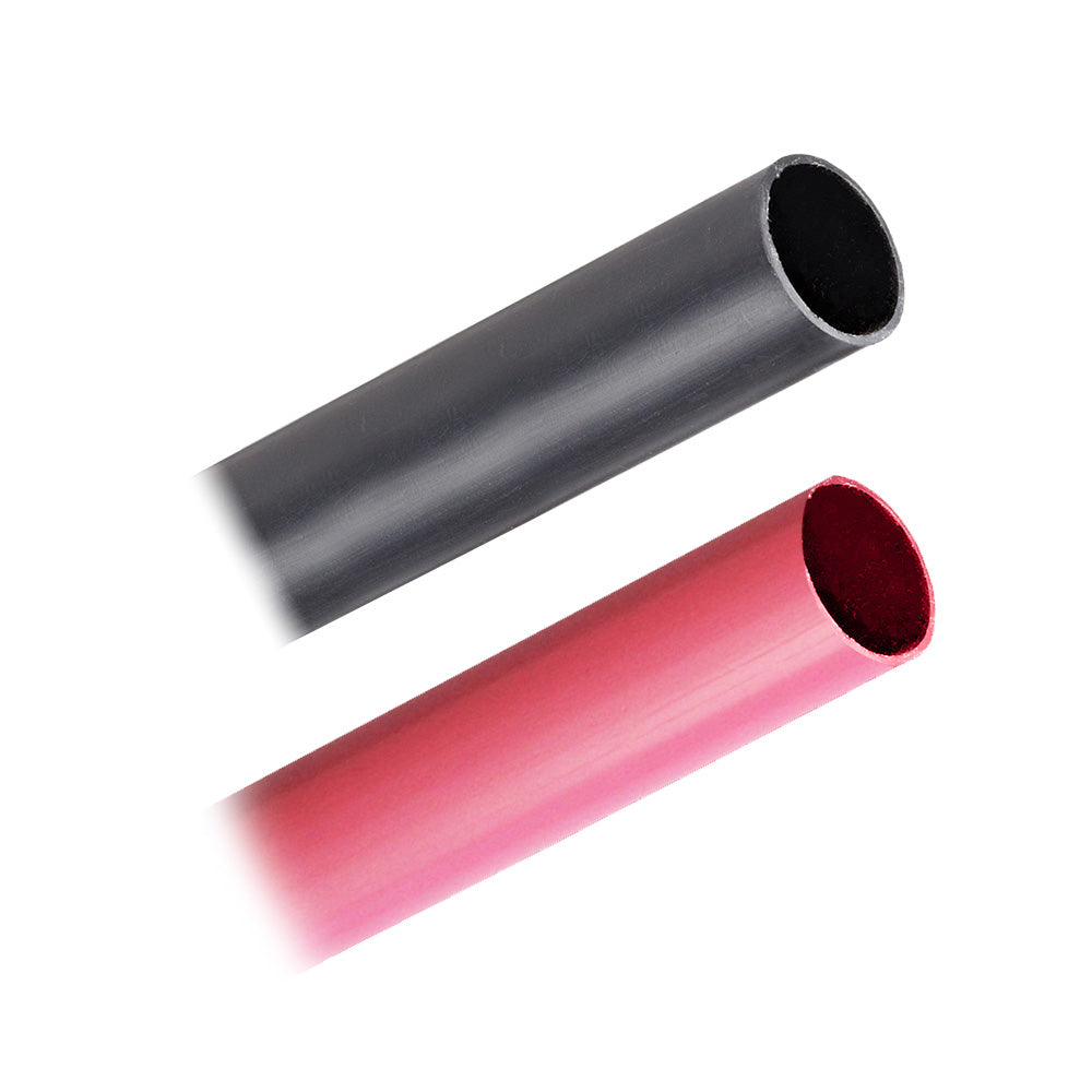 Pacer Battery Cable Heavy Wall Heat Shrink Tubing - 3/4" x 3" - Black/Red (2-Pieces Combo Pack) [BHW3/4-3BKRD] - BuoyMart.com  Wire Management Pacer Group