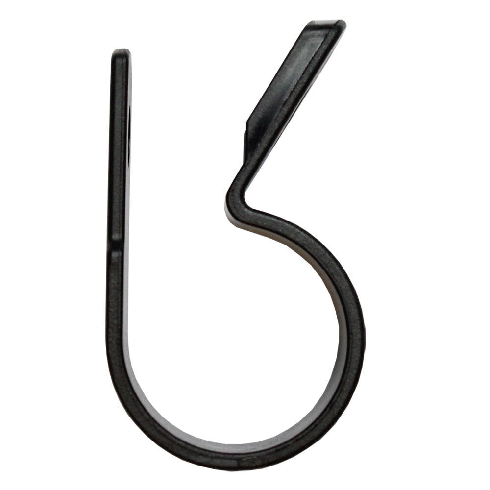 Pacer UV Resistant Nylon C-Clamps - 5/8" - Black - 25 Pack [BCCH10-25BK] - BuoyMart.com  Wire Management Pacer Group