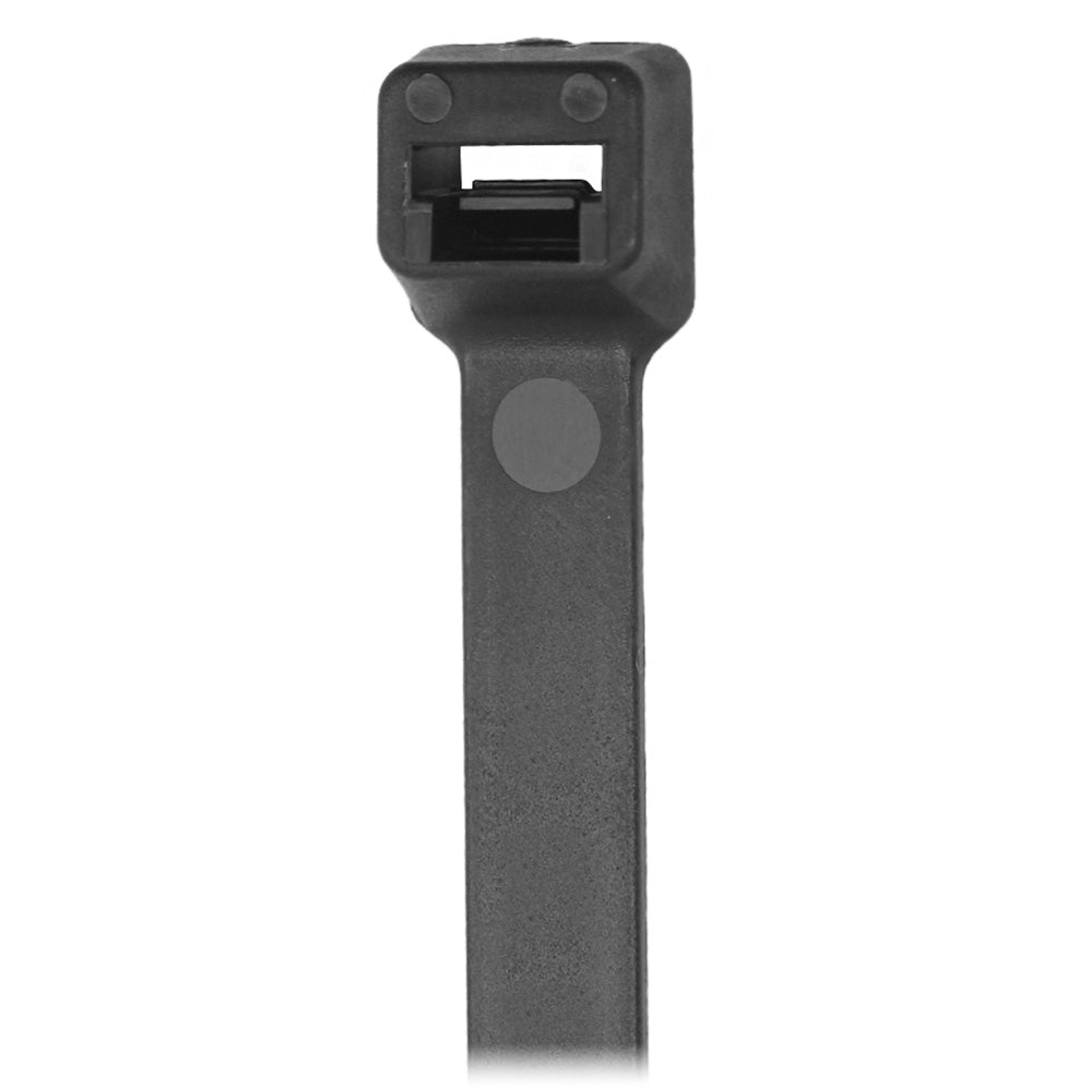 Pacer 4" Cable Tie - Black - 18lb Tensile Strength - 1" Bundle Diameter - 100 Piece Bag [CT1M-100BK] - BuoyMart.com  Wire Management Pacer Group