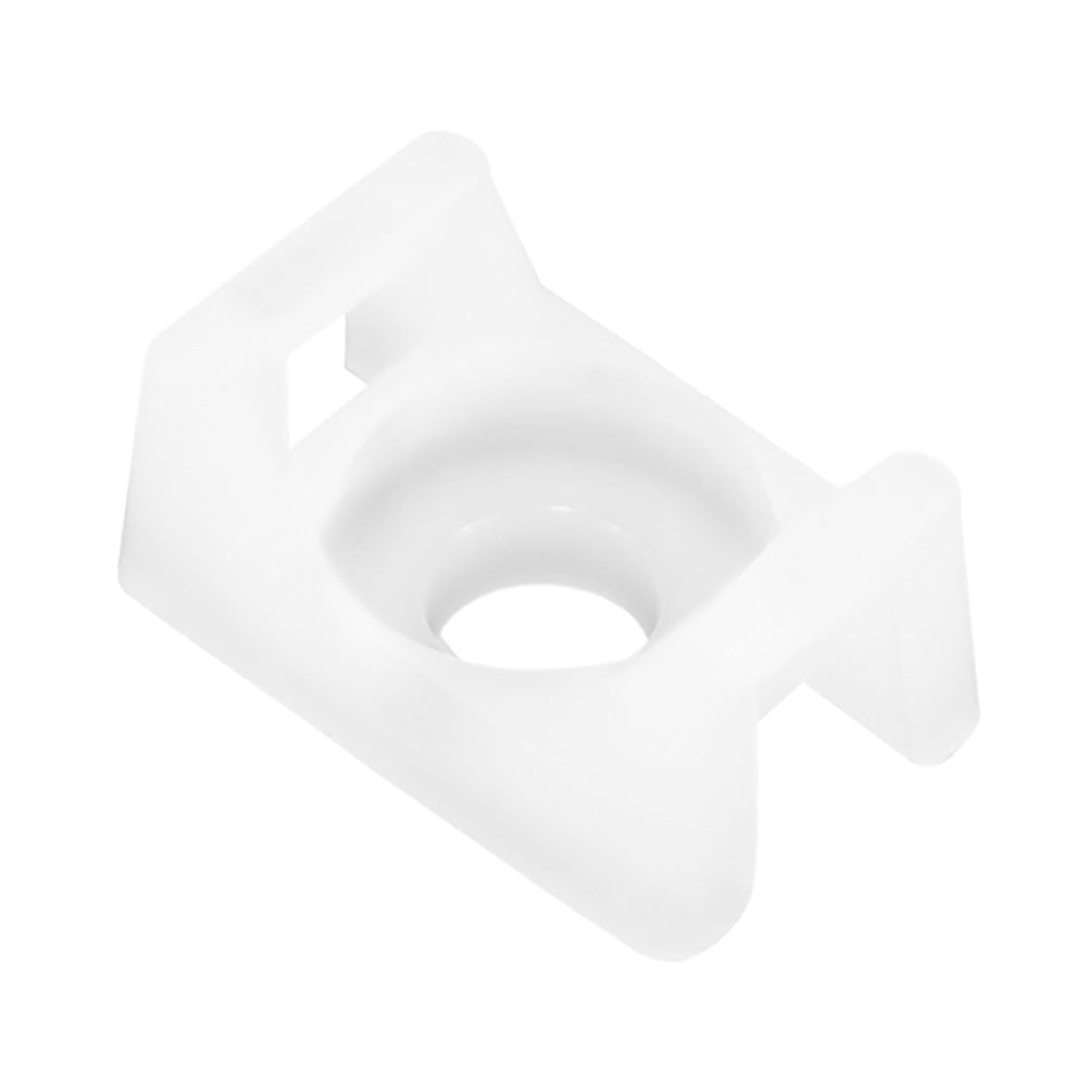Pacer Screw Down Cable Tie Mount - #8 Screw Mount Method - Natural Color - 100 Pack [CTM2S8-100] - BuoyMart.com  Wire Management Pacer Group