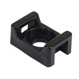 Pacer Screw Down Cable Tie Mount - #8 Screw Mount Method - Black - 100 Pack [CTM2S8BK-100] - BuoyMart.com  Wire Management Pacer Group