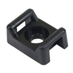 Pacer Screw Down Cable Tie Mount - #10 Screw Mount Method - Black - 100 Pack [CTM3S10BK-100] - BuoyMart.com  Wire Management Pacer Group