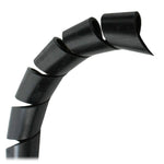 Pacer 3/8" Spiral Wrap - Black - 100' Roll [BSW3/8BK-100] - BuoyMart.com  Wire Management Pacer Group