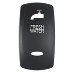 Pacer Actuator - 'FRESH WATER' f/V Series Contura Switches - Black - Laser Etched (Top/Bottom Light) [EV2LE-FRSH] - BuoyMart.com  Terminals Pacer Group