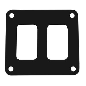 Pacer Switch Panel - 2 Switch  1 Row - 3" x 2.75" - Black Powder Coated Aluminum [PSC-21-BK] - BuoyMart.com  Electrical Panels Pacer Group