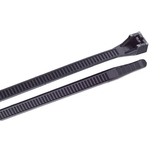 Ancor 8" UV Black Heavy Duty Cable Zip Ties - 100 Pack [199207] - BuoyMart.com  Wire Management Ancor