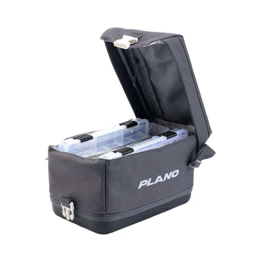 Plano Weekend Soft Sider Tackle Bag 3500 - Slate - PLAWKND3500GBSSSLATE [P000173] - BuoyMart.com  Tackle Storage Plano