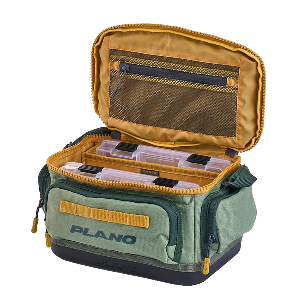 Plano Weekend Tackle Bag 3500 - Moss - PLAWKND3500GBTBMOSS [P000160] - BuoyMart.com  Tackle Storage Plano
