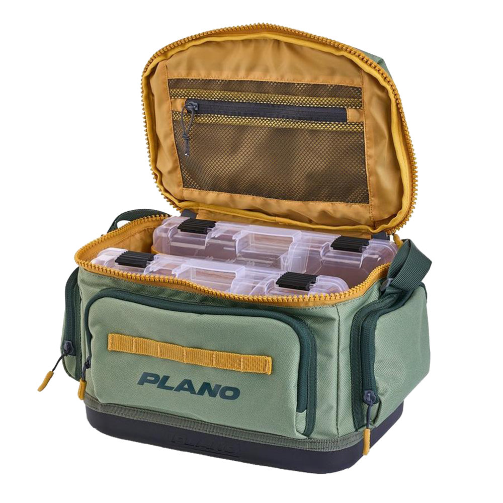 Plano Weekend Tackle Bag 3600 - Moss - PLAWKND3600GBTBMOSS [P000163] - BuoyMart.com  Tackle Storage Plano