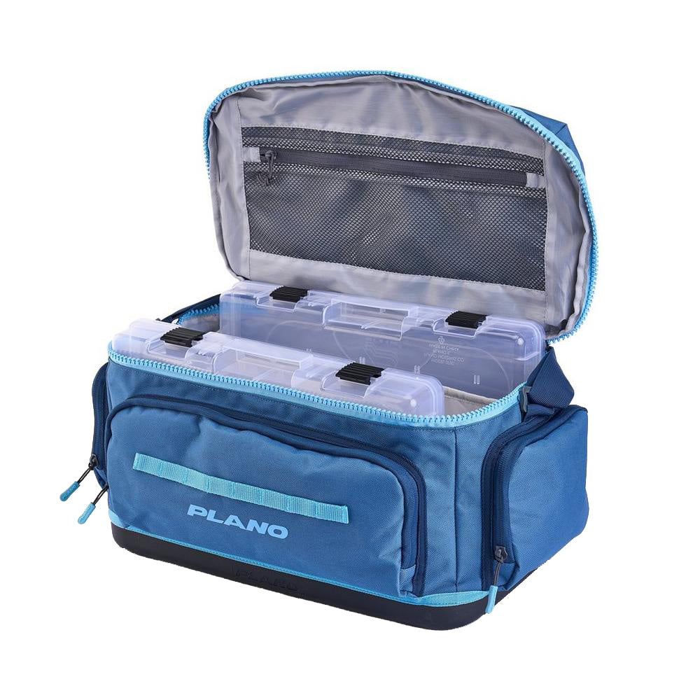 Plano Weekend Tackle Bag 3700 - Wave - PLAWKND3700GBTBWAVE [P000170] - BuoyMart.com  Tackle Storage Plano
