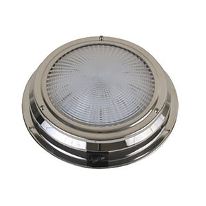 Scandvik LED Dome Light - Traditional - Stainless Steel - 5.5" - 12V [41324P] - BuoyMart.com  Dome/Down Lights Scandvik