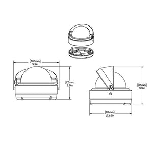 Ritchie RA-93 RitchieAngler Compass - Surface Mount - Gray [RA-93] Ritchie