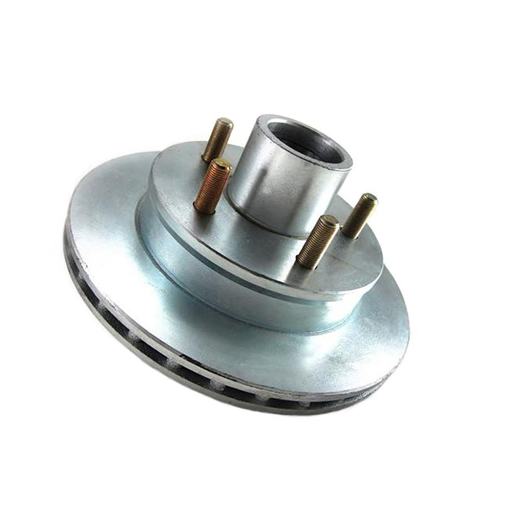 Load Rite Rotor Complete Kit Vented 9.75" Integral, No Grease 5 Stud Dacromet Finish Knott [4265.47K] - BuoyMart.com  Bearings/Hubs/Brakes Load Rite