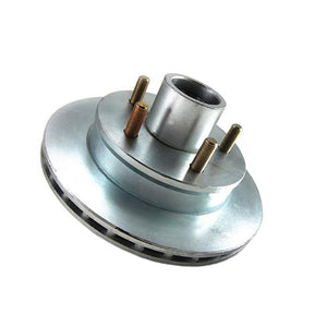 Load Rite Rotor Complete Kit Vented 9.75" Integral, No Grease 5 Stud Dacromet Finish Knott [4265.47K] - BuoyMart.com  Bearings/Hubs/Brakes Load Rite
