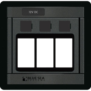 Blue Sea 1520 Remote Control Switch - 360 Panel - 3 Blank [1520] - BuoyMart.com  Accessories Blue Sea Systems