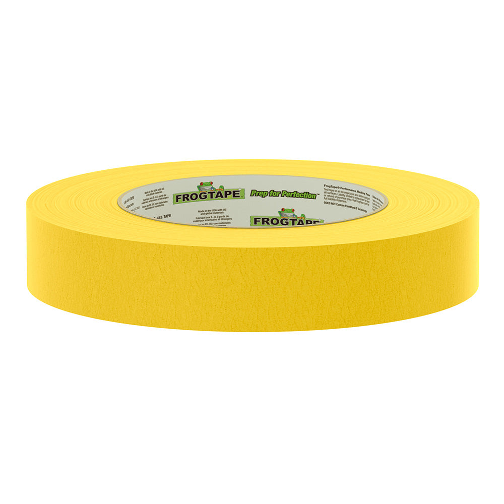 FrogTape CP 225 Medium-High Adhesion Masking Tape - 24MM x 55M x 12-Pack - Gold - Rated f/225F [105320] - BuoyMart.com  Adhesives/Sealants/Tapes FrogTape