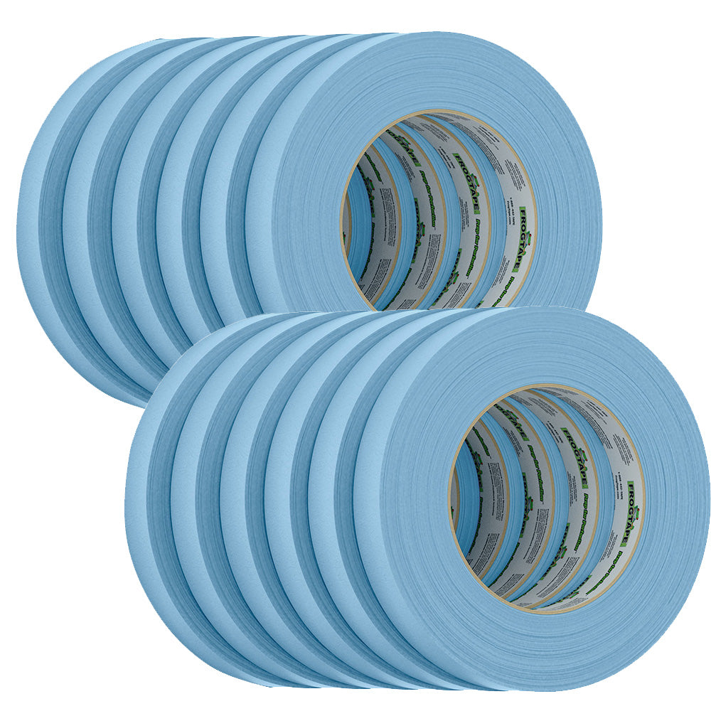 FrogTape CP 250 Medium-High Adhesion Masking Tape - 18MM x 55M x 12-Pack - Light Blue - Rated f/250F [105770] - BuoyMart.com  Adhesives/Sealants/Tapes FrogTape