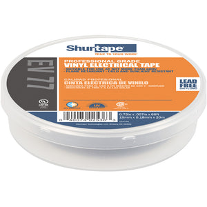 Shurtape EV 077B Professional Grade Black Electrical Tape f/Insulating  Splicing - 3/4" x 66' - 10-Pack [104706] - BuoyMart.com  Adhesives/Sealants/Tapes Shurtape