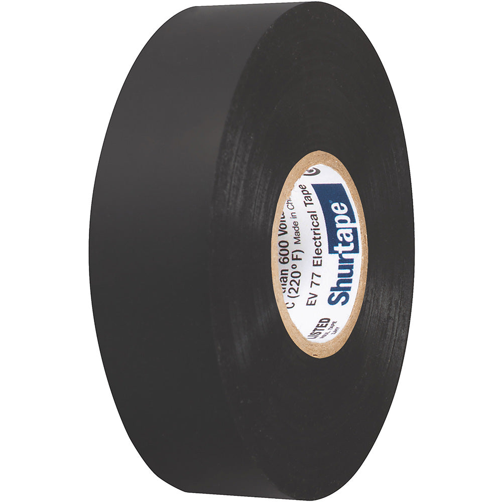Shurtape EV 077B Professional Grade Black Electrical Tape f/Insulating  Splicing - 3/4" x 66' - 10-Pack [104706] - BuoyMart.com  Adhesives/Sealants/Tapes Shurtape