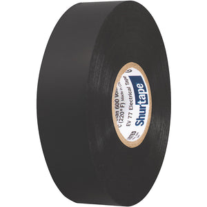 Shurtape EV 077B Professional Grade Black Electrical Tape f/Insulating  Splicing - 3/4" x 66' - 10-Pack [104706] - BuoyMart.com  Adhesives/Sealants/Tapes Shurtape