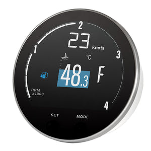 Veratron 85mm (3-3/8") VMH-35D Diesel Multifunction Gauge - NMEA2000 Certified (12-24V) [B00171201] - BuoyMart.com  Gauges Veratron