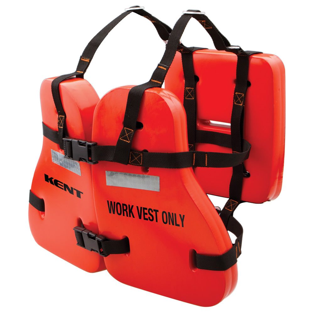 Kent Type V Vinyl Dip Work Vest - Oversized - Fits Chest Size 42- 68 [151200-200-005-13] - BuoyMart.com  Personal Flotation Devices Kent Sporting Goods