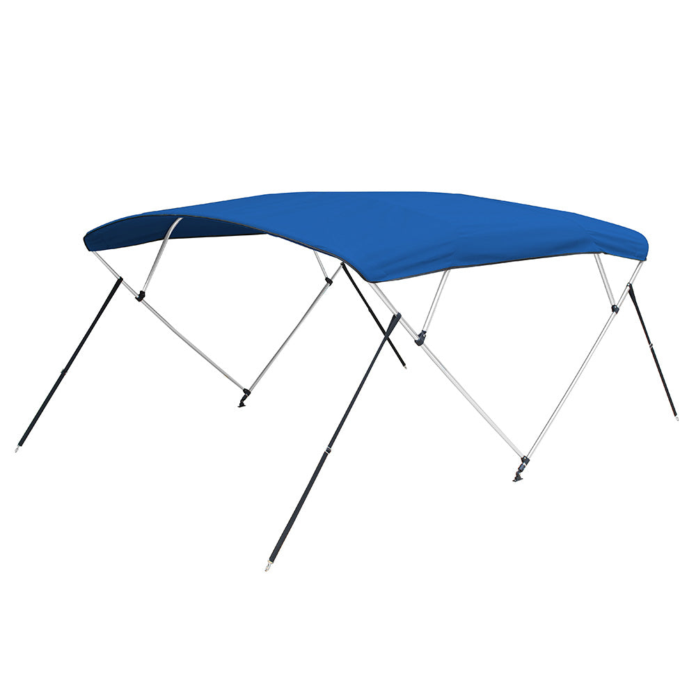 Carver 3 Bow 5487U Bimini Top with Boot - Pacific Blue Acrylic [A5487UB-04] - BuoyMart.com  Biminis/Shades/Umbrellas Carver by Covercraft