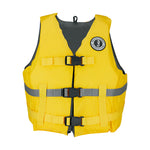 Mustang Livery Foam Vest - M/L - Yellow [MV7010-25-M/L] - BuoyMart.com  Personal Flotation Devices Mustang Survival