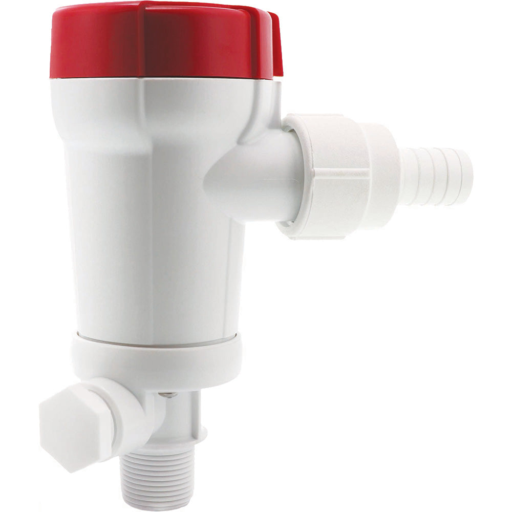 Rule 500 GPH Livewell Pump Straight Seacock Inlet [601FC] - BuoyMart.com  Livewell Pumps Rule