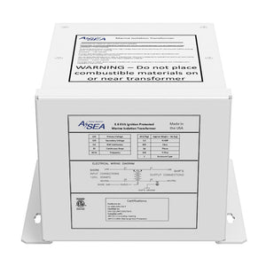 ASEA Power Systems 3.6 kVA Isolation Transformer [634003] - BuoyMart.com  Shore Power ASEA Power Systems