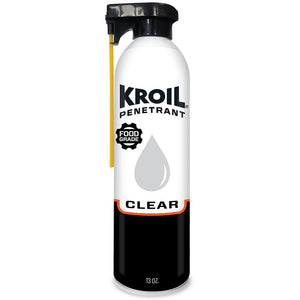 Kroil Clear Food Grade Penetrating Oil - Aerosol - 13oz Can w/SprayTech [CKS132ST] - BuoyMart.com  Cleaning Kroil