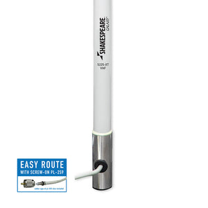 Shakespeare Galaxy 5225-XT 8' VHF Antenna - 6dB Gain - Reduced Length [5225-XT] Shakespeare